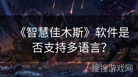 《智慧佳木斯》软件是否支持多语言？