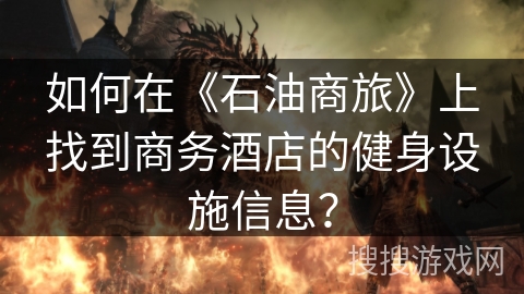 如何在《石油商旅》上找到商务酒店的健身设施信息？