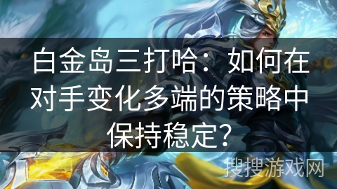 白金岛三打哈：如何在对手变化多端的策略中保持稳定？