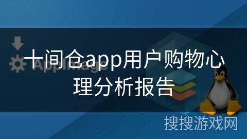 十间仓app用户购物心理分析报告