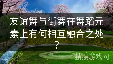 友谊舞与街舞在舞蹈元素上有何相互融合之处？