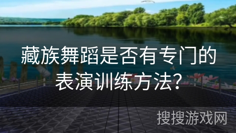 藏族舞蹈是否有专门的表演训练方法？