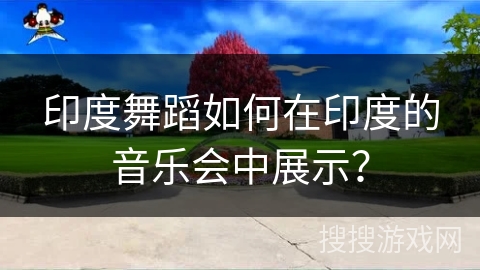 印度舞蹈如何在印度的音乐会中展示？
