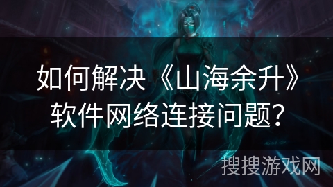 如何解决《山海余升》软件网络连接问题？