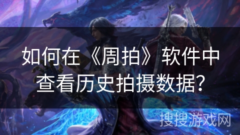 如何在《周拍》软件中查看历史拍摄数据？