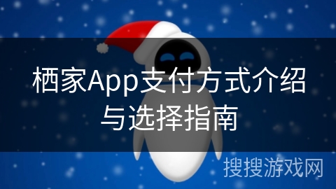 栖家App支付方式介绍与选择指南