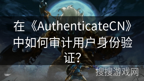 在《AuthenticateCN》中如何审计用户身份验证？
