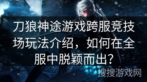 刀狼神途游戏跨服竞技场玩法介绍，如何在全服中脱颖而出？