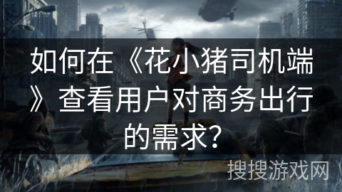 如何在《花小猪司机端》查看用户对商务出行的需求? 如何在《花小猪司机端》查看用户对商务出行的需求?