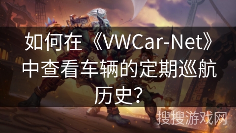 如何在《VWCar-Net》中查看车辆的定期巡航历史？