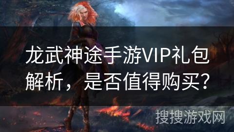 龙武神途手游VIP礼包解析,是否值得购买? 龙武神途手游VIP礼包解析,是否值得购买?