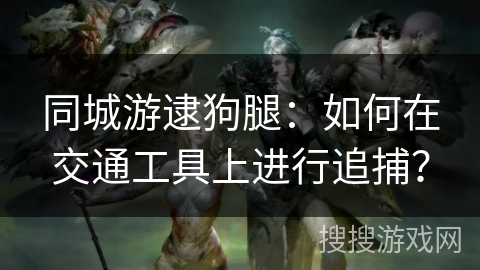 同城游逮狗腿:如何在交通工具上进行追捕? 同城游逮狗腿:如何在交通工具上进行追捕?