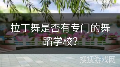 拉丁舞是否有专门的舞蹈学校？