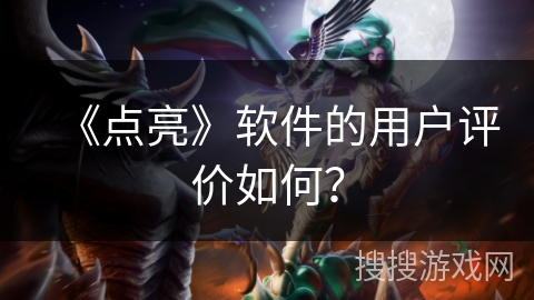 《点亮》软件的用户评价如何？