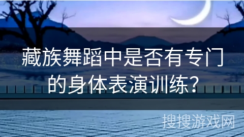 藏族舞蹈中是否有专门的身体表演训练？
