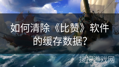 如何清除《比赞》软件的缓存数据? 如何清除《比赞》软件的缓存数据?