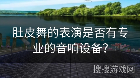 肚皮舞的表演是否有专业的音响设备？