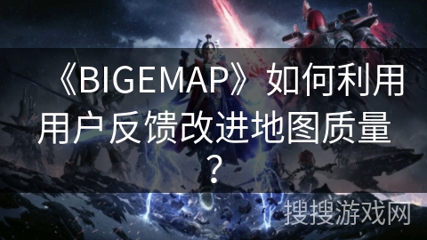 《BIGEMAP》如何利用用户反馈改进地图质量？