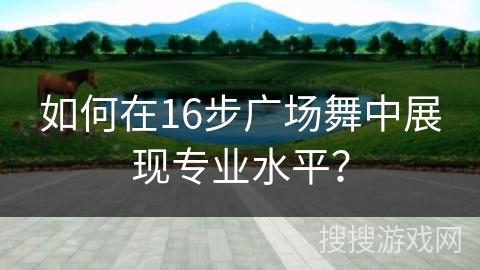如何在16步广场舞中展现专业水平？