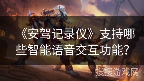 《安驾记录仪》支持哪些智能语音交互功能？