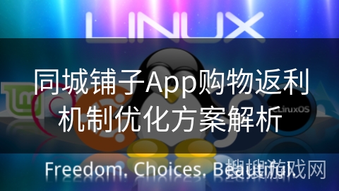 同城铺子App购物返利机制优化方案解析