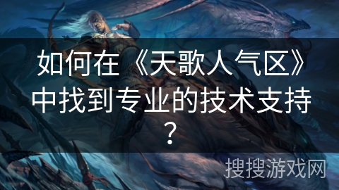 如何在《天歌人气区》中找到专业的技术支持？
