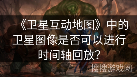 《卫星互动地图》中的卫星图像是否可以进行时间轴回放？