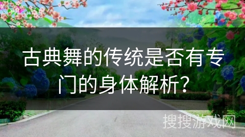 古典舞的传统是否有专门的身体解析？
