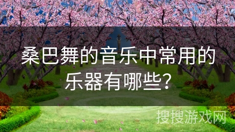 桑巴舞的音乐中常用的乐器有哪些？