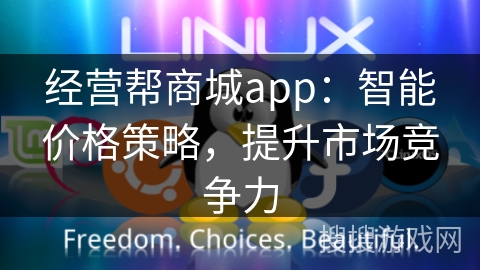 经营帮商城app:智能价格策略,提升市场竞争力 经营帮商城app:智能价格策略,提升市场竞争力
