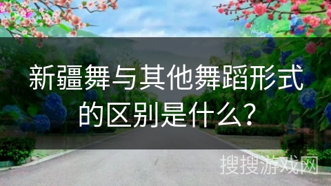 新疆舞与其他舞蹈形式的区别是什么？