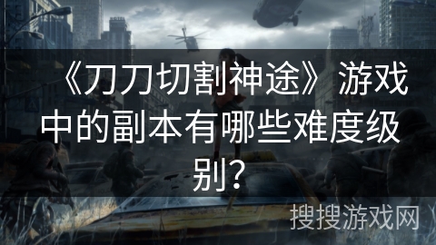 《刀刀切割神途》游戏中的副本有哪些难度级别？