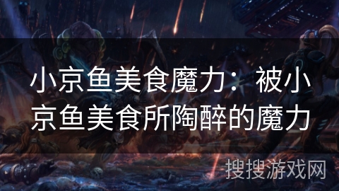 小京鱼美食魔力：被小京鱼美食所陶醉的魔力