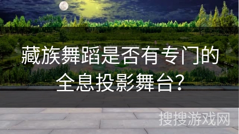 藏族舞蹈是否有专门的全息投影舞台？