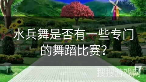 水兵舞是否有一些专门的舞蹈比赛？