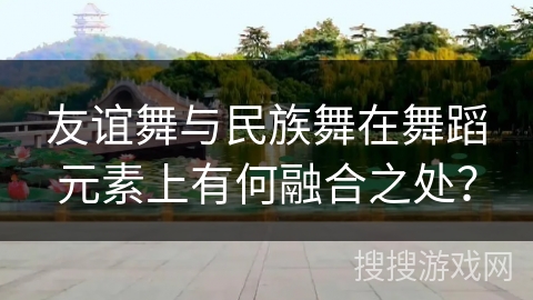 友谊舞与民族舞在舞蹈元素上有何融合之处？
