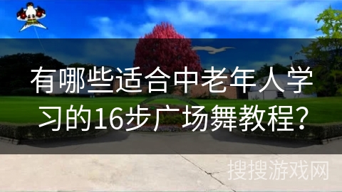 有哪些适合中老年人学习的16步广场舞教程？