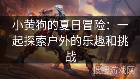 小黄狗的夏日冒险：一起探索户外的乐趣和挑战