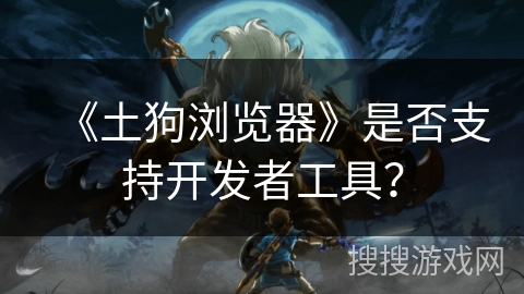 《土狗浏览器》是否支持开发者工具？