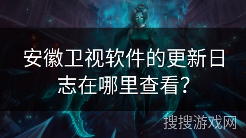 安徽卫视软件的更新日志在哪里查看？