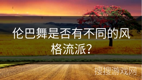 伦巴舞是否有不同的风格流派？