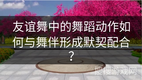 友谊舞中的舞蹈动作如何与舞伴形成默契配合？