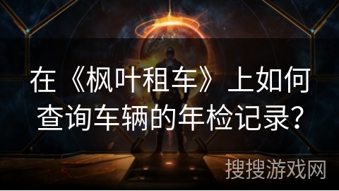 在《枫叶租车》上如何查询车辆的年检记录？