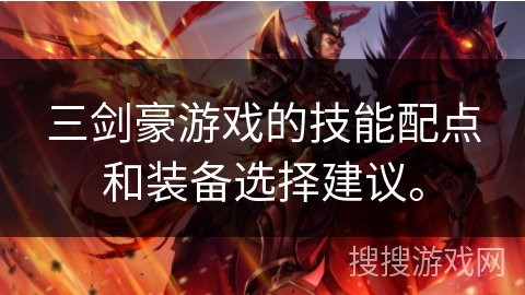 三剑豪游戏的技能配点和装备选择建议。
