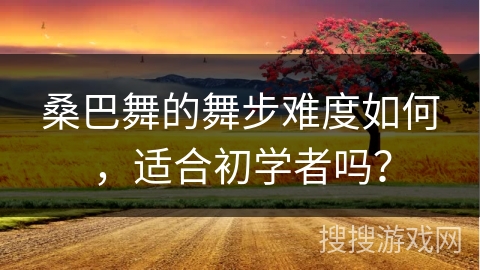 桑巴舞的舞步难度如何，适合初学者吗？