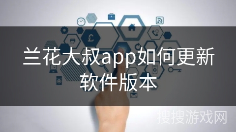 兰花大叔app如何更新软件版本