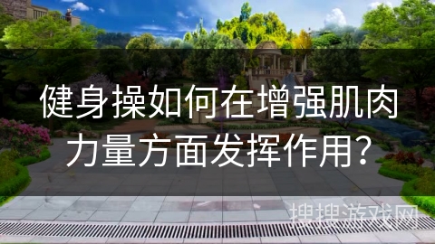 健身操如何在增强肌肉力量方面发挥作用？