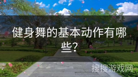健身舞的基本动作有哪些？