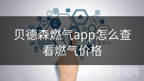 贝德森燃气app怎么查看燃气价格