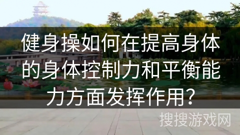健身操如何在提高身体的身体控制力和平衡能力方面发挥作用？